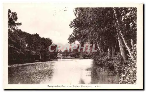 Cartes postales Forges les Eaux Station Thermale Le lac