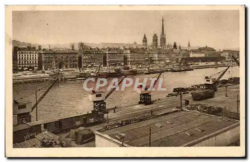 Cartes postales Rouen Les Quais