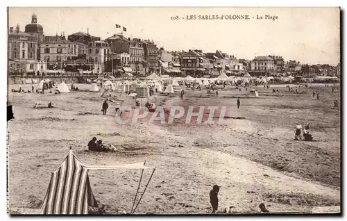 Cartes postales Les Sables d&#39Olonne La Plage