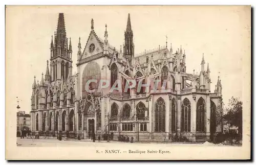 Cartes postales Nancy Basilique Saint Epvre