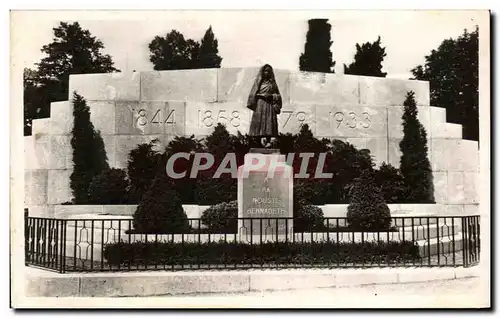 Ansichtskarte AK Lourdes Monument A Ste Bernadette