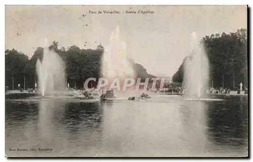 Cartes postales Parc De Versailles Bassin D&#39Apollon