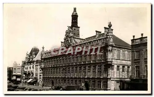 Cartes postales Valenciennes Place d&#39Armes Hotel De Ville