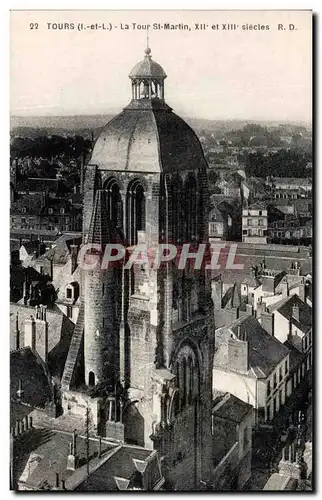 Cartes postales Tours La Tour St Martin