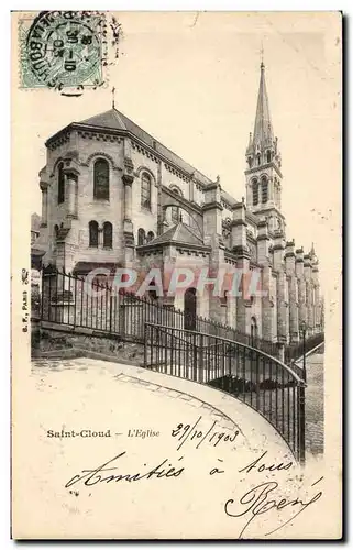 Cartes postales Saint Cloud L&#39eglise