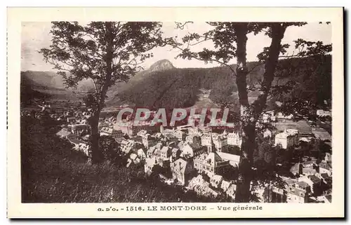 Cartes postales Le Mont Dore Vue Generale