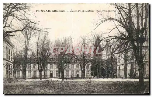 Cartes postales Fontainebleau Ecole d&#39Application Les Heronnieres