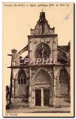 Cartes postales Houdan Eglise Gothique