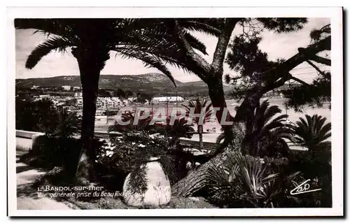 Ansichtskarte AK Bandol Sur mer Vue Generale Prise du Beau Rivage