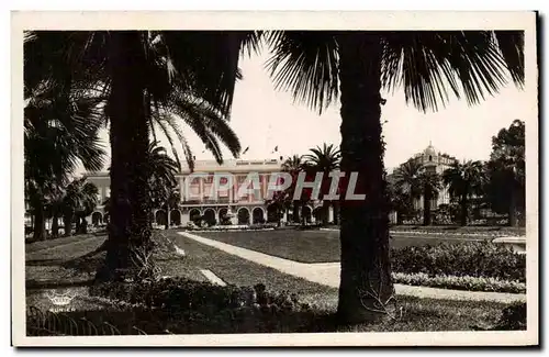 Cartes postales Nice Les Jardins et le Casino Muncipal