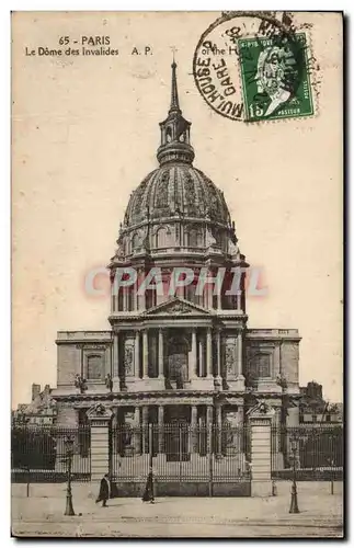 Cartes postales Paris Le Dome des Invalides