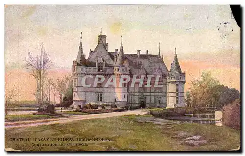 Cartes postales Chateau d'Azay Le Rideau