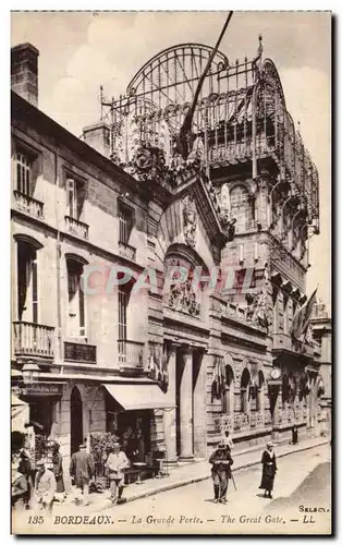 Cartes postales Bordeaux La Grande Porte