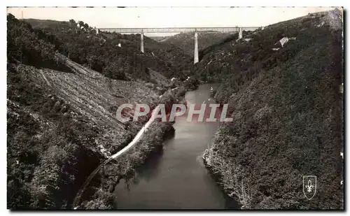 Ansichtskarte AK La Vallee Pittoresque De la Sioule au Viaduc des Fades le plus Haut d&#39Europe avec ses