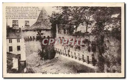 Cartes postales Vannes La Tour Trompette