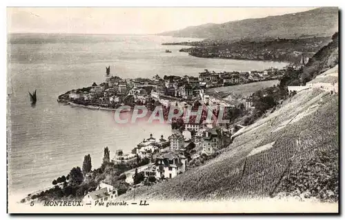 Cartes postales Montreux Vue Generale