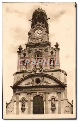 Ansichtskarte AK Nantes Eglise Sainte Croix Le Beffroi