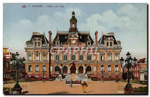 Cartes postales Vannes L'Hotel De Ville
