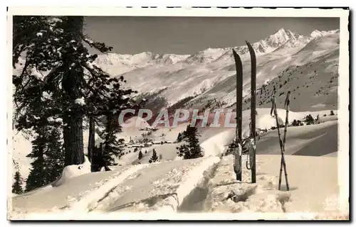 Cartes postales Gurgler Waldabfahrt Mit Ober Gurgl Tirol