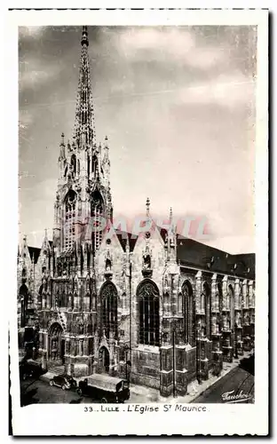 Cartes postales Lille L'Eglise St Maurice