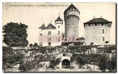 Cartes postales Environs D&#39Annecy Le Chateau de Montrotier