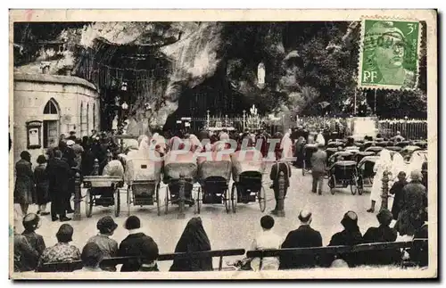 Cartes postales Lourdes La Grotte