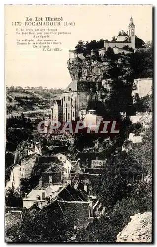 Cartes postales Le Lot Rocamadour
