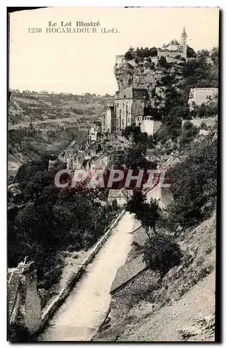 Cartes postales Le Lot Rocamadour
