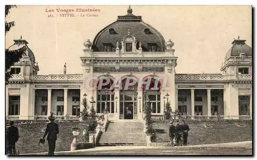 Cartes postales Les Vosges Illustrees Vittel Le Casino