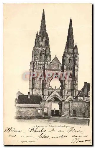 Cartes postales Soissons Saint Jean Des Vignes