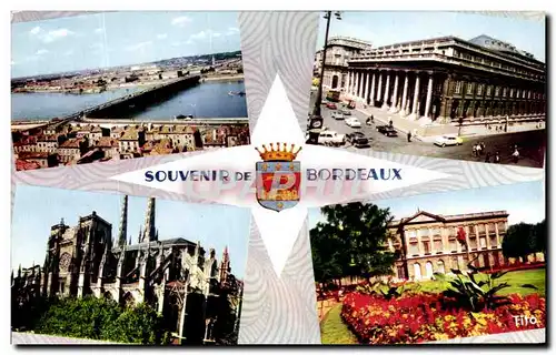 Cartes postales moderne Souvenir De Bordeaux