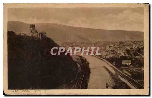Cartes postales Burg Lahneck