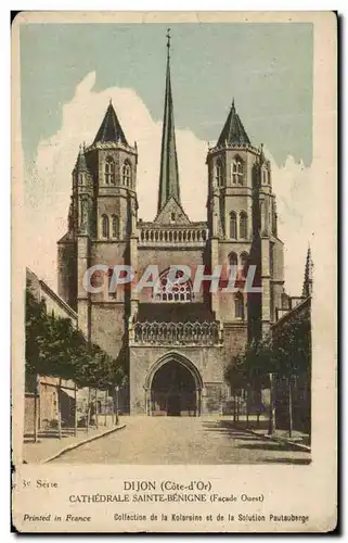 Ansichtskarte AK Dijon Cathedrale Sainte Benigne