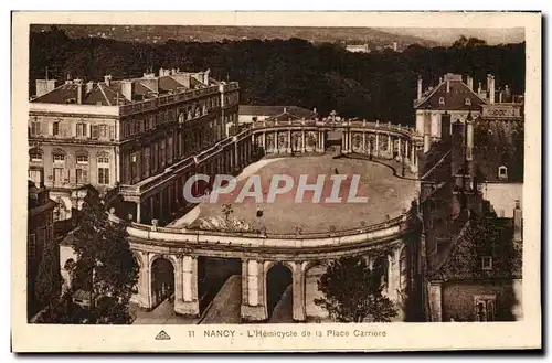 Cartes postales Nancy L&#39Hemicycle de la Place Carriere