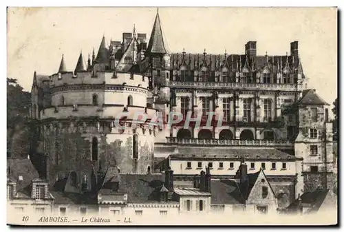 Cartes postales Amboise Le Chateau