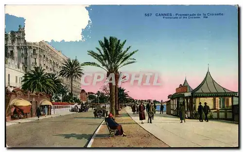 Cartes postales Cannes Promenade de la Croisette