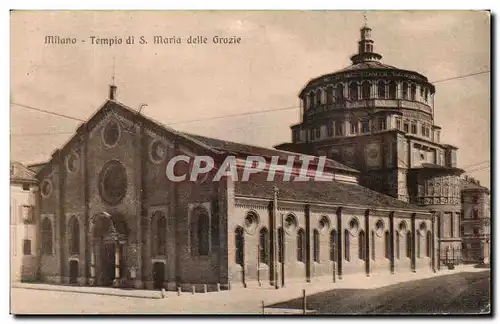 Cartes postales Milano Tempio di Maria della Grazie