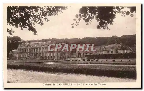 Cartes postales Chateau de Dampierre Le Chateau et Les Canaux