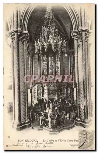 Cartes postales Bon Secours La Chaire de I&#39Eglise Notre Dame