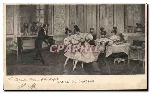 Cartes postales Danse Au Chateau