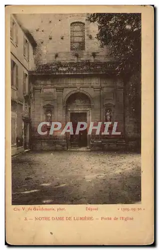 Cartes postales Notre Dame De Lumiere Porte de I&#39Eglise