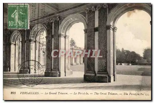 Ansichtskarte AK Versailles Le Grand Trianon Le Peristyle