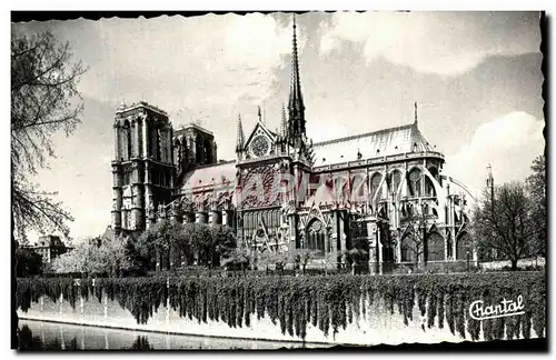 Cartes postales moderne Notre Dame De Paris L&#39Abside et cote Sud