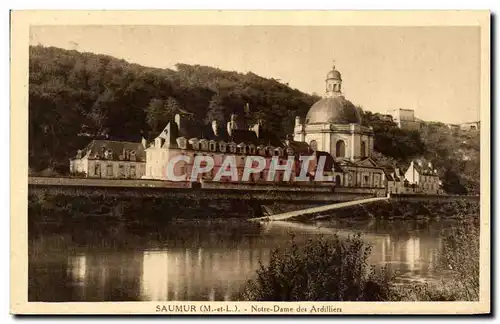 Ansichtskarte AK Saumur Notre Dame der Ardilliers