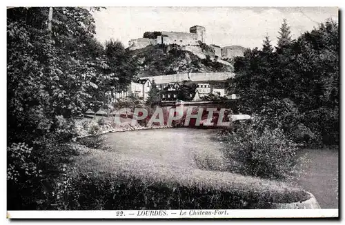 Cartes postales Lourdes Le Chateau Fort