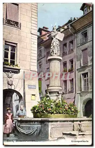Cartes postales Bern Mosesbrunnen