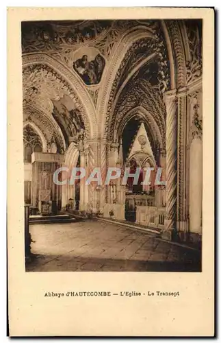 Cartes postales Abbaye d&#39Hautecombe L&#39Eglise Le Transept