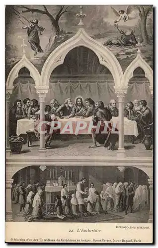 Cartes postales L'Eucharisyie
