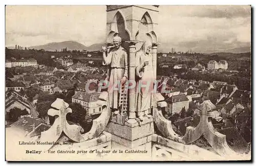 Cartes postales Belley Vue Generale Prise De La Tour De La Cathedrale