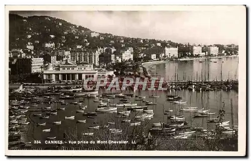 Ansichtskarte AK Cannes Vue Prise Du Mont Chevaller